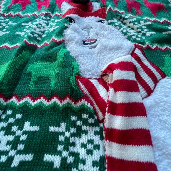 Ugly Christmas Sweater Llama - Picture 2 of 5